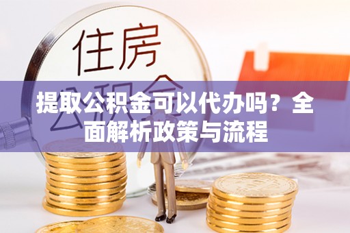 乐昌提取公积金可以代办吗？全面解析政策与流程