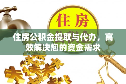 乐昌住房公积金提取与代办，高效解决您的资金需求