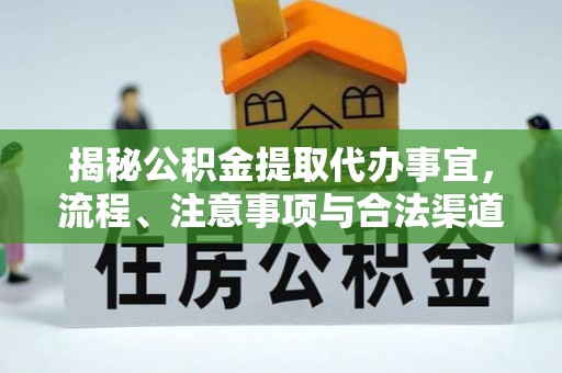 乐昌揭秘公积金提取代办事宜，流程、注意事项与合法渠道