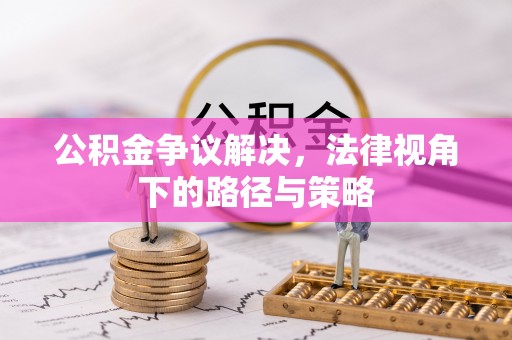 乐昌公积金争议解决，法律视角下的路径与策略